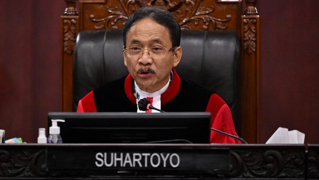 Ketua Mahkamah Konstitusi (MK), Suhartoyo