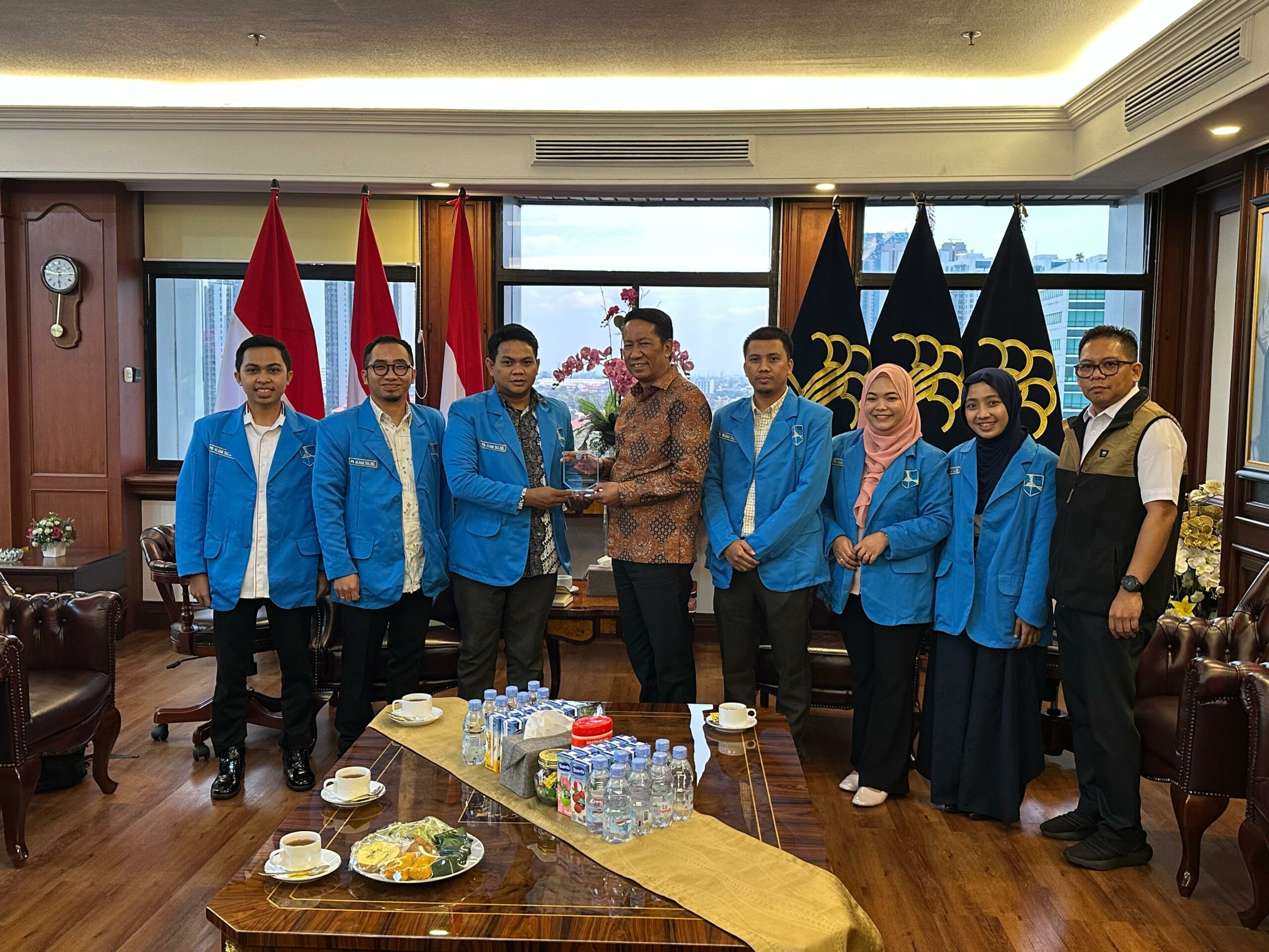 PB IKAMI Sulsel Lakukan Audiensi Bersama Menteri Hukum Supratman Andi Atgas