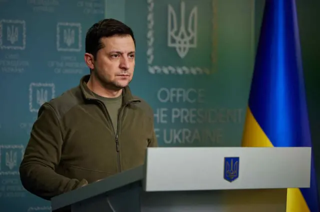 Presiden Ukraina, Volodymyr Zelensky