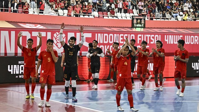 Timnas Futsal Indonesia Usai Mengalahkan Jepang 1 0 di 4Nations World Series 2025