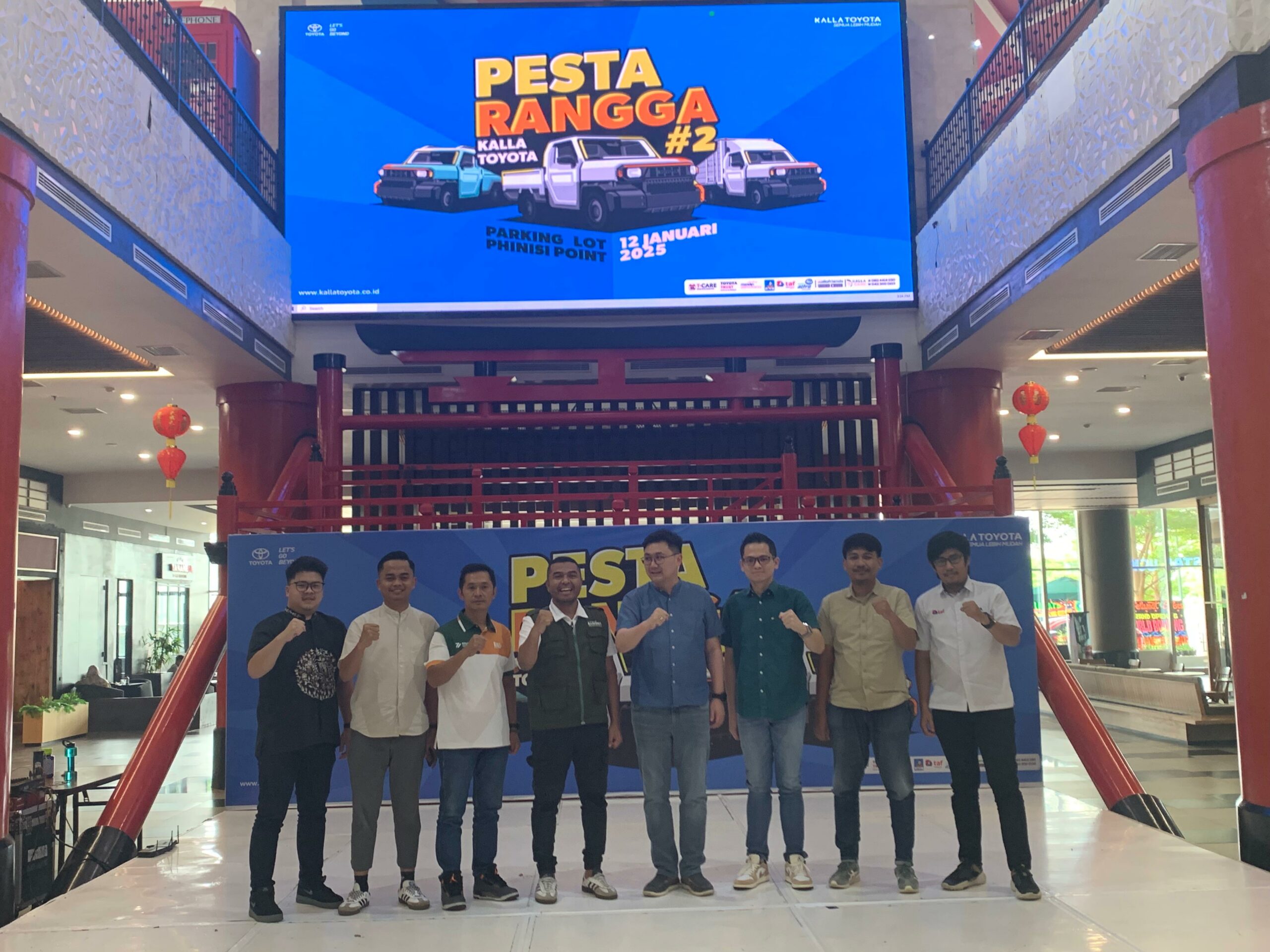 Pesta Rangga #2 di Mall PIPO Makassar, Hadirkan Test Drive Berhadiah hingga Ridwan Sau