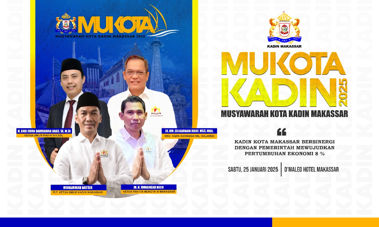Mukota Kadin Makassar, Dua Calon Ketua Umum Siap Bertarung