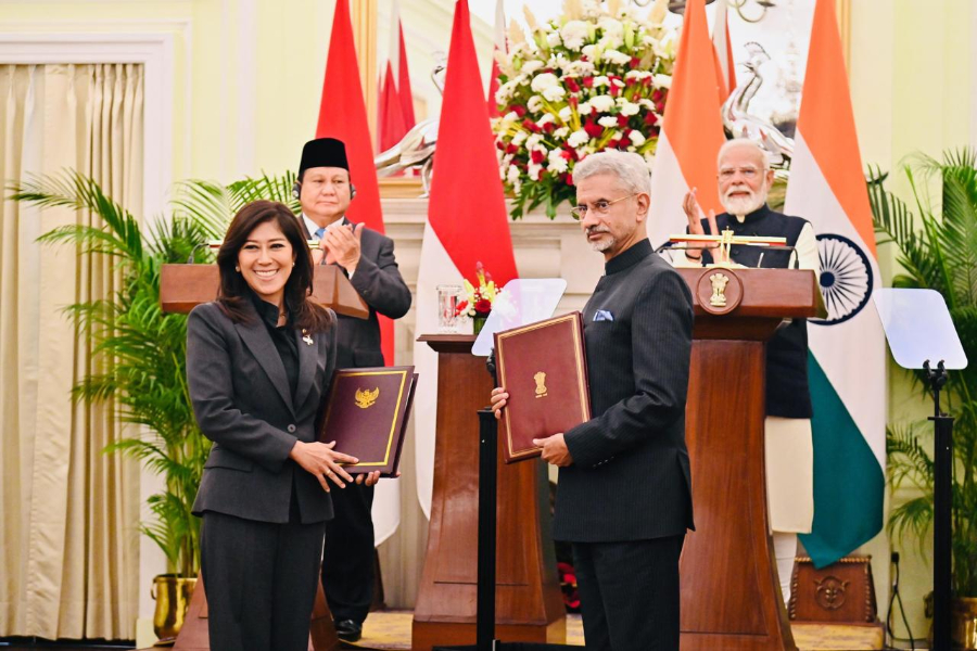 mou kerja sama indonesia india fokus pada ekonomi keamanan hingga teknologi 25012025 225243 (1)