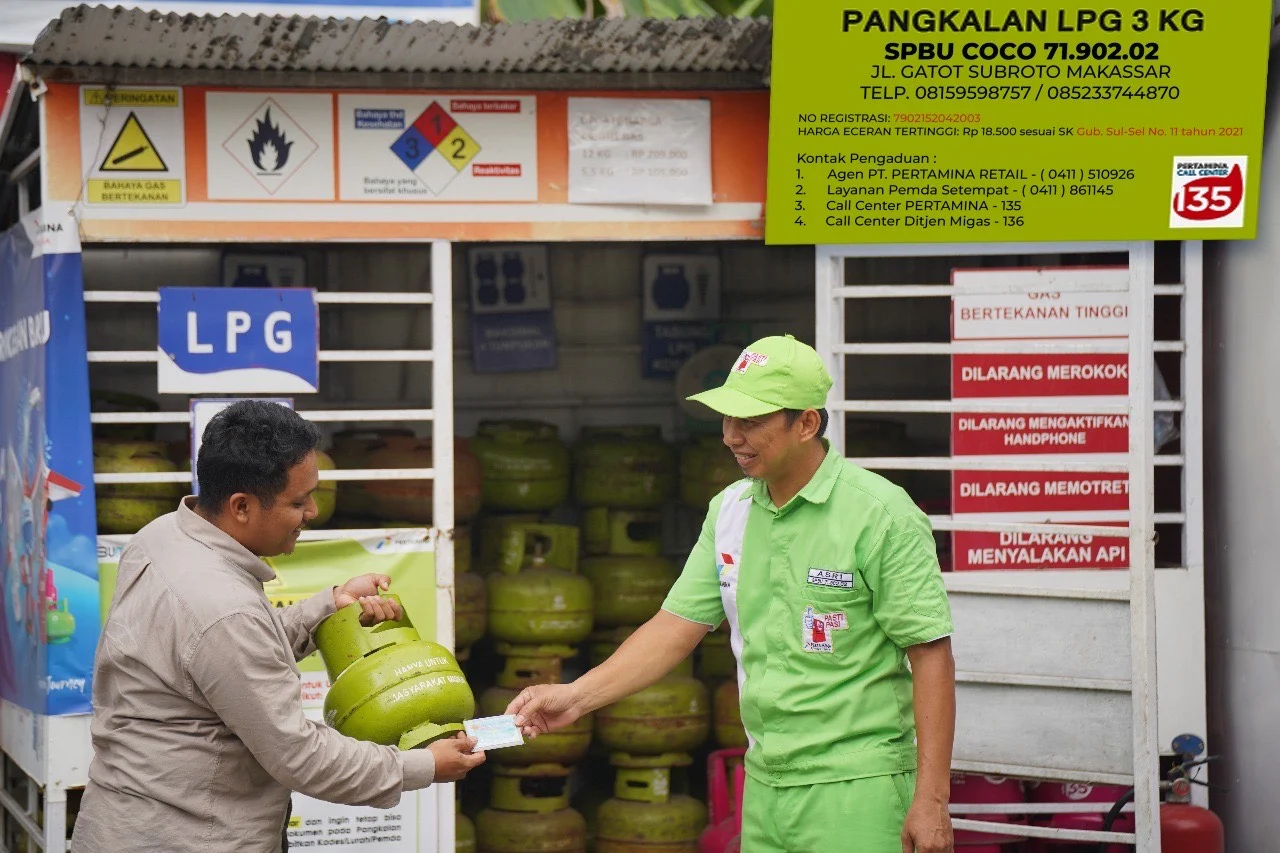 Pertamina Patra Niaga Sulawesi Pastikan Distribusi Gas LPG 3Kg Sesuai Target
