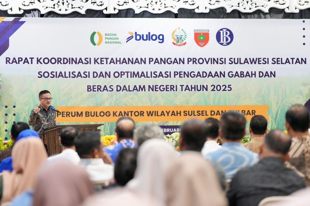 Rakor Ketahanan Pangan Sulsel, Sekprov: Sinergi untuk Swasembada Pangan
