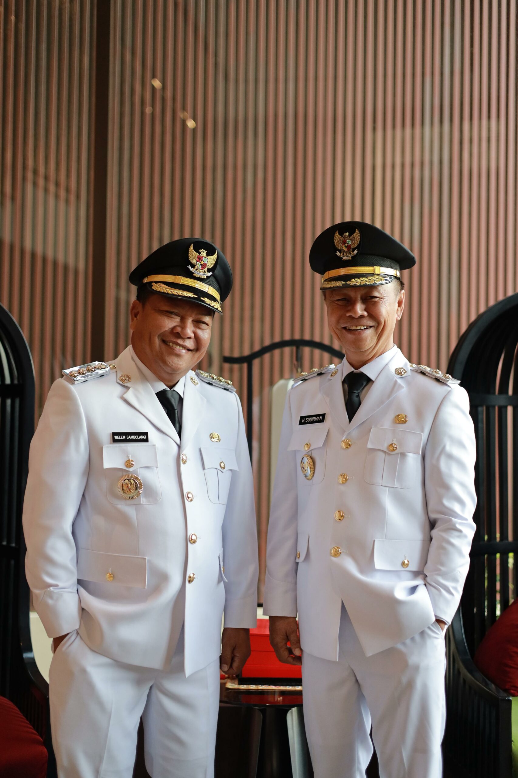 Bupati dan Wakil Bupati Mamasa Welen Sambolongi dan H Sudirman