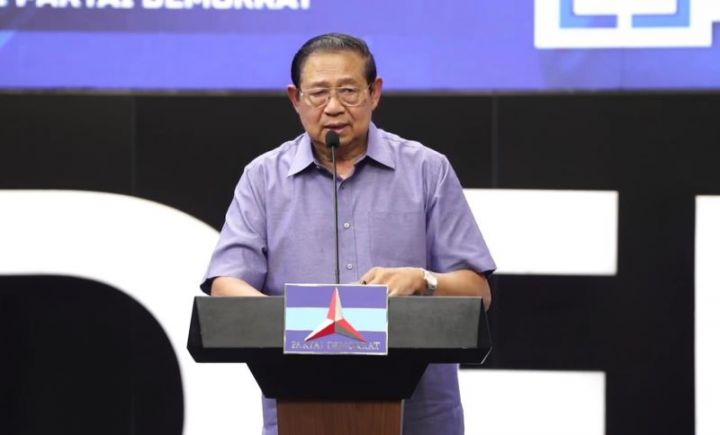 Ketua Majelis Tinggi Partai Demokrat, Susilo Bambang Yudhoyono (SBY)