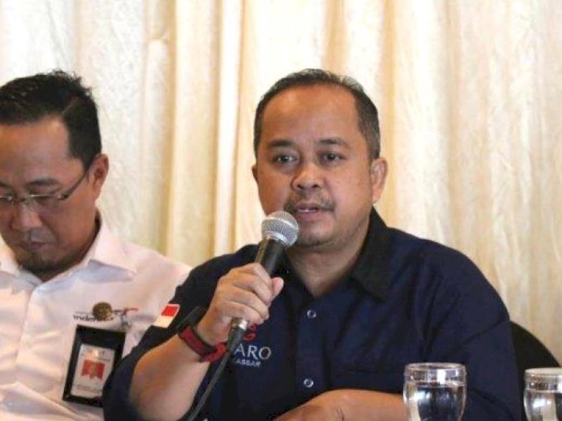 Ketua Perhimpunan Hotel dan Restoran Indonesia Sulawesi Selatan (PHRI Sulsel) Anggiat Sinaga