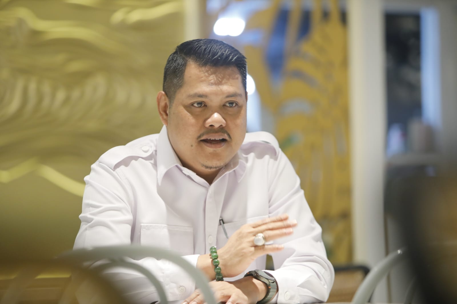 Ketua Umum Loyalis Gibran 08 (Logis 08) Anshar Ilo
