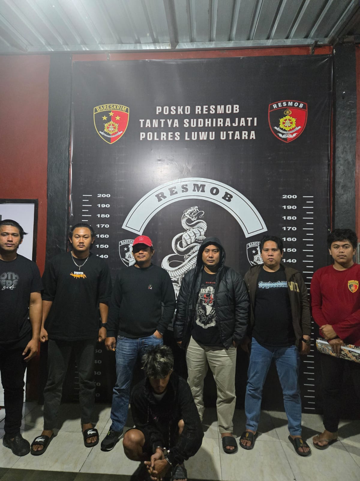 Tim Resmob Polres Luwu Utara Menangkap Predator Anak