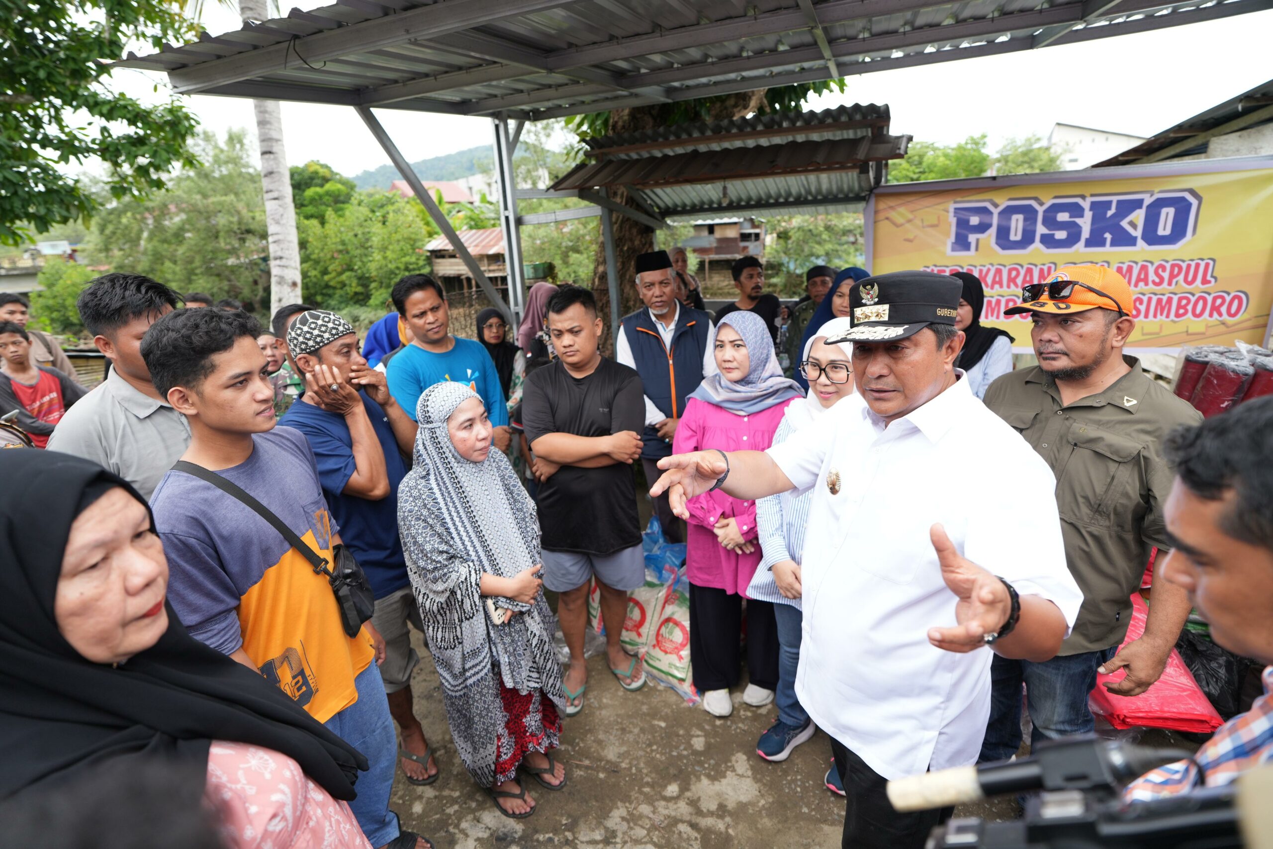 PJ Bahtiar Salurkan Bantuan untuk Korban Kebakaran di BTN Maspul