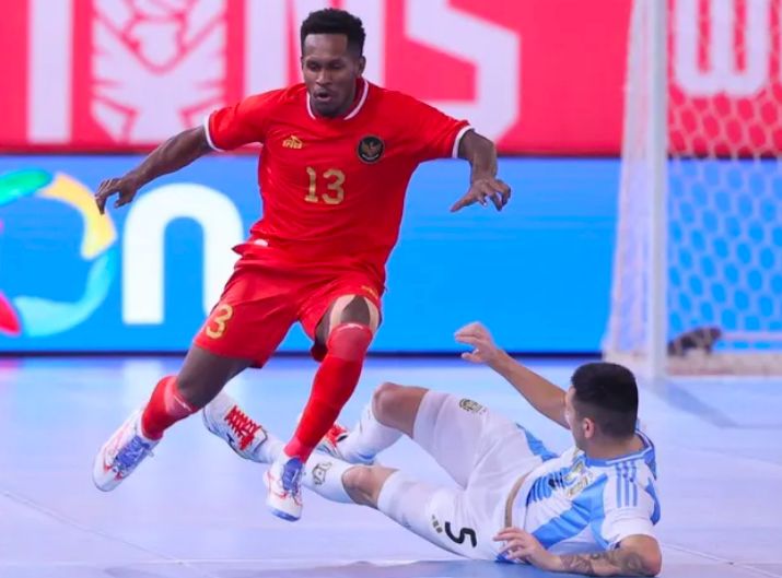 Timnas Futsal Indonesia Takluk 2-4 dari Argentina di 4Nations 2025