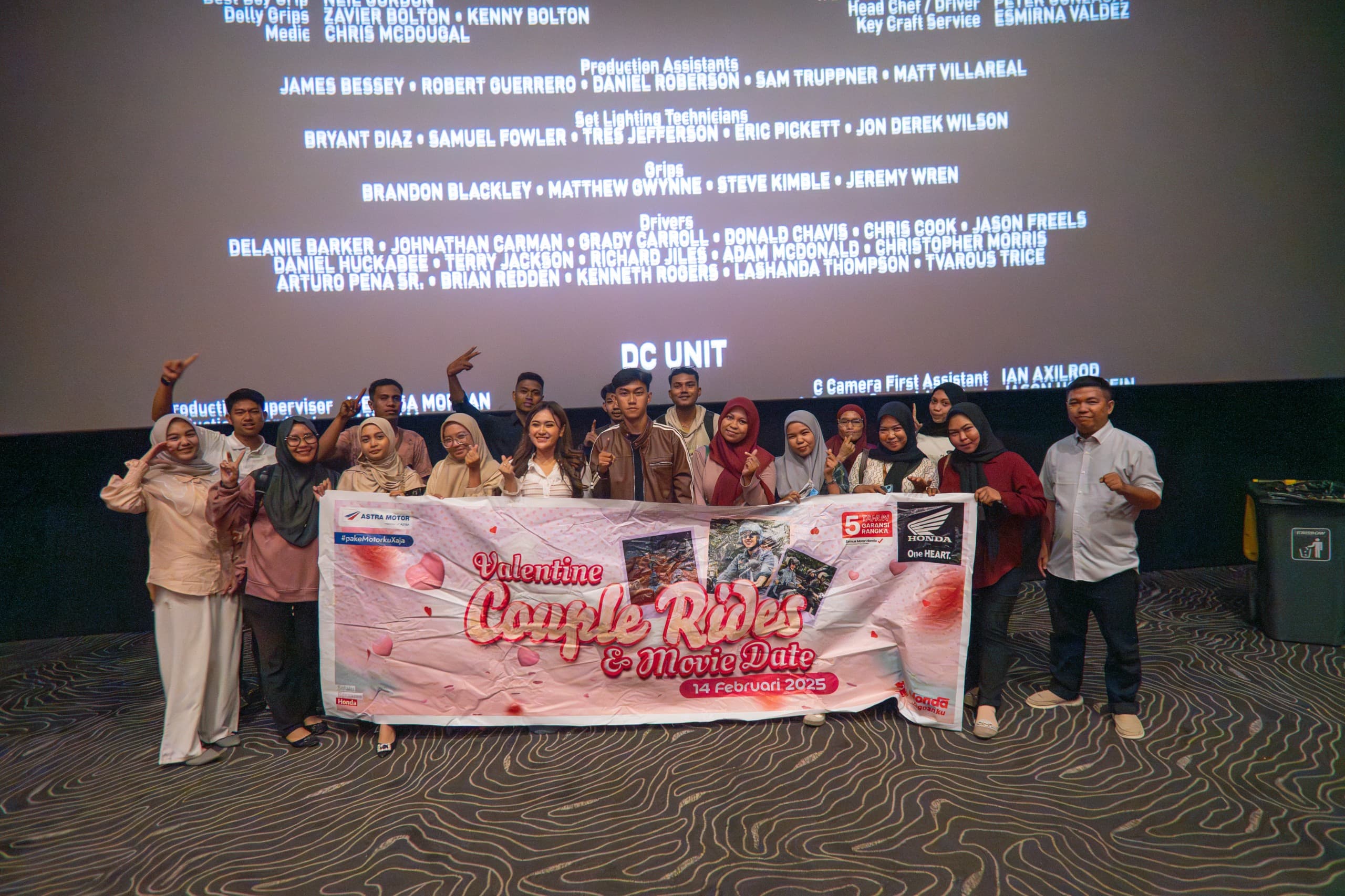 Astra Motor Sulsel Meriahkan Valentine dengan Couple Rides & Movie Date