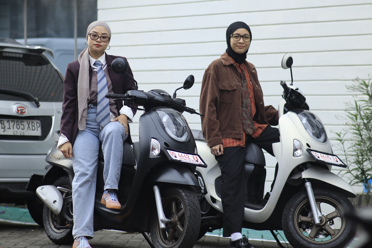 Astra Motor Sulsel Gelar Scoopy Girls Time Nyoride Bareng di Makassar