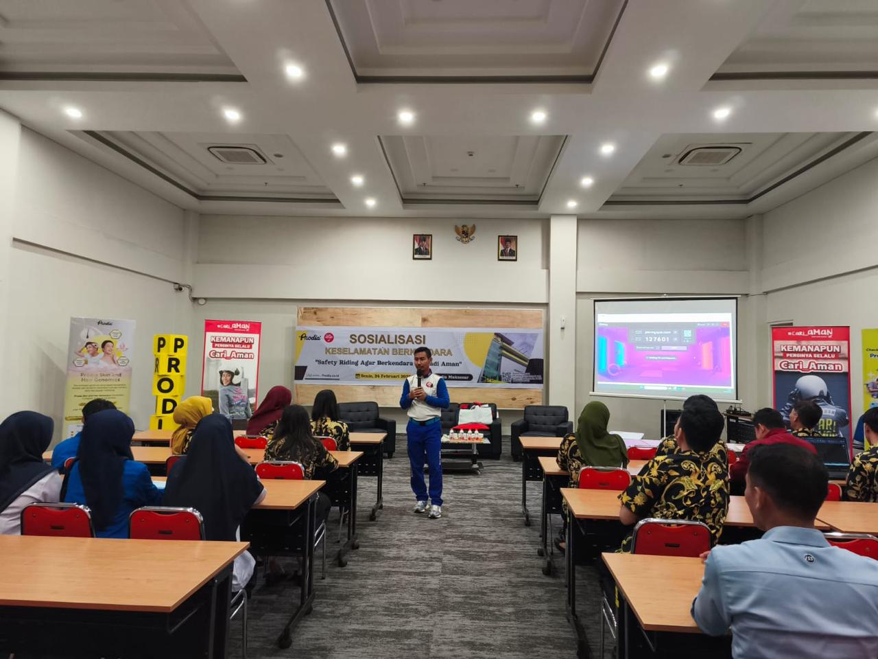 35 Pekerja Prodia Ikuti Edukasi Safety Riding dari Asmo Sulsel