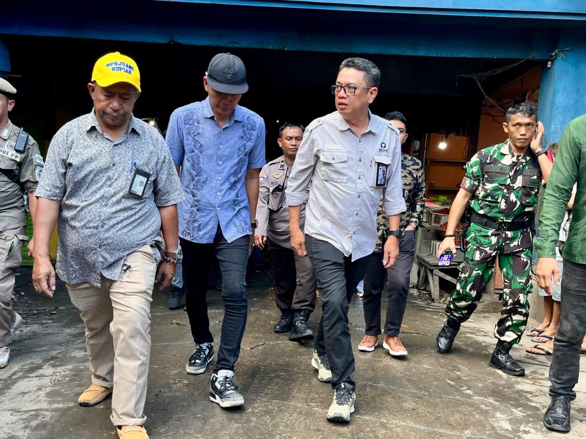 Ombudsman Sulsel Inspeksi Kesiapan Fasilitas Pasar Terong Makassar Jelang Ramadhan