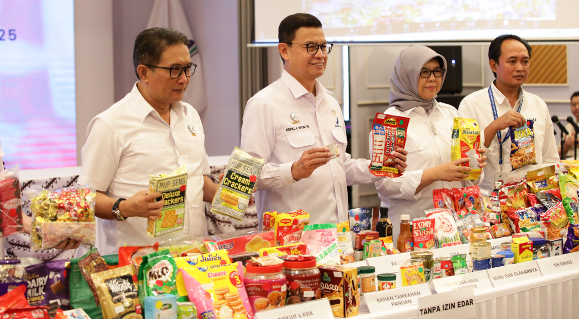BPOM Temukan 376 Sarana Jual Pangan Ilegal dan Kedaluwarsa Selama Ramadhan