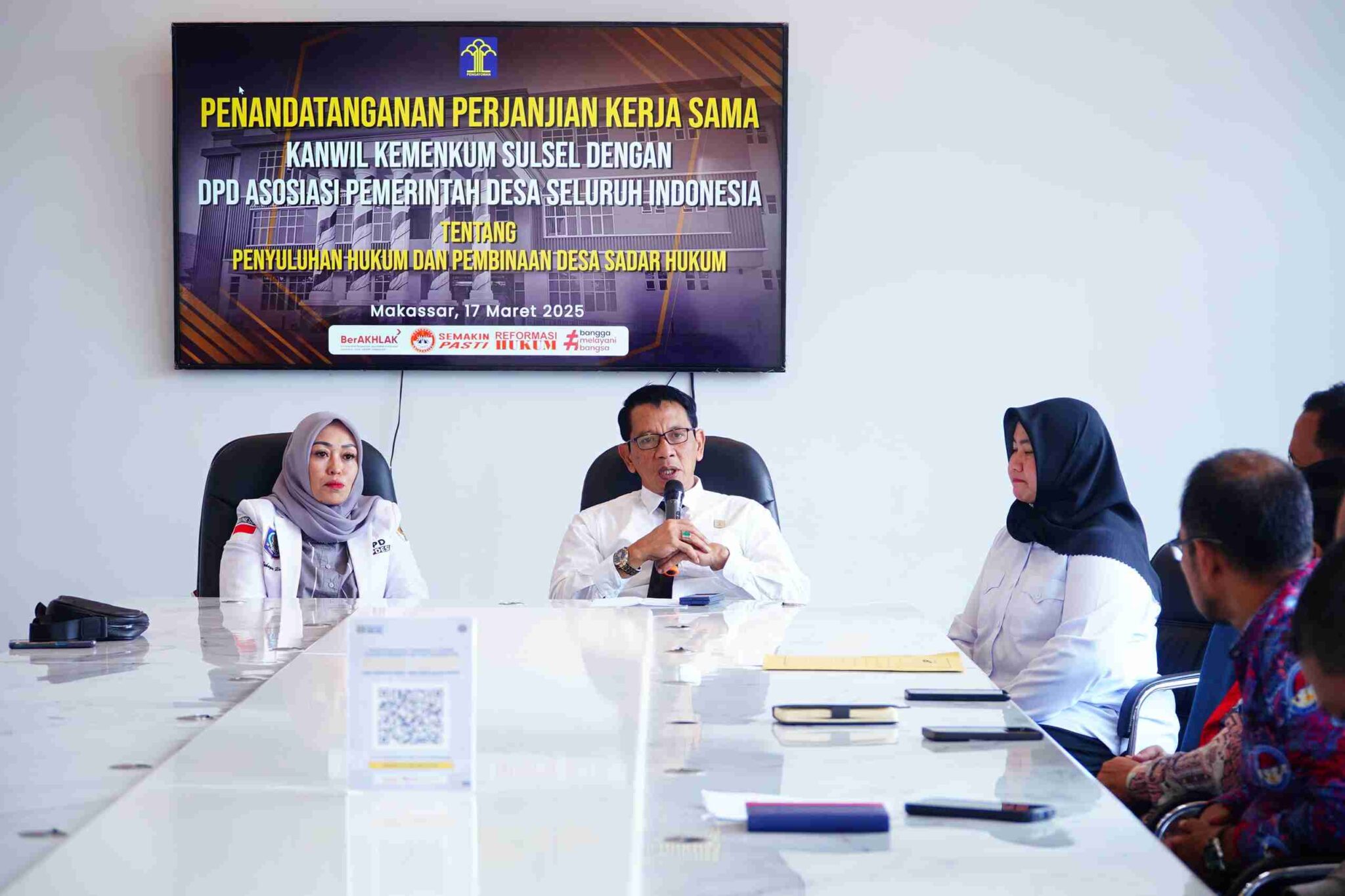 APDESI dan Kemenkum Sulsel Kolaborasi Penguatan Sistem Hukum di Desa