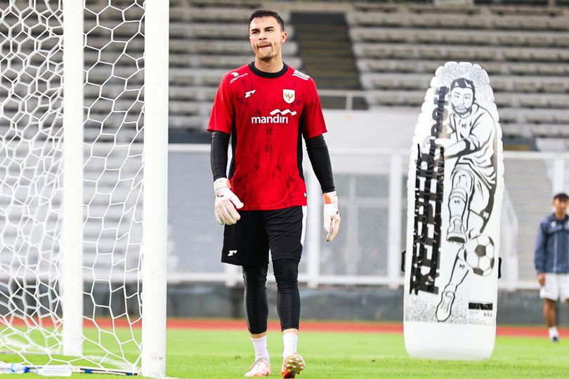 Emil Audero Dalam Sesi Latihan Bersama Timnas Indonesia