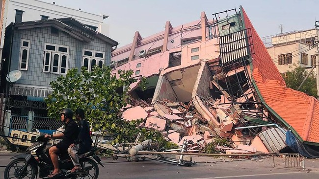 Gempa Myanmar