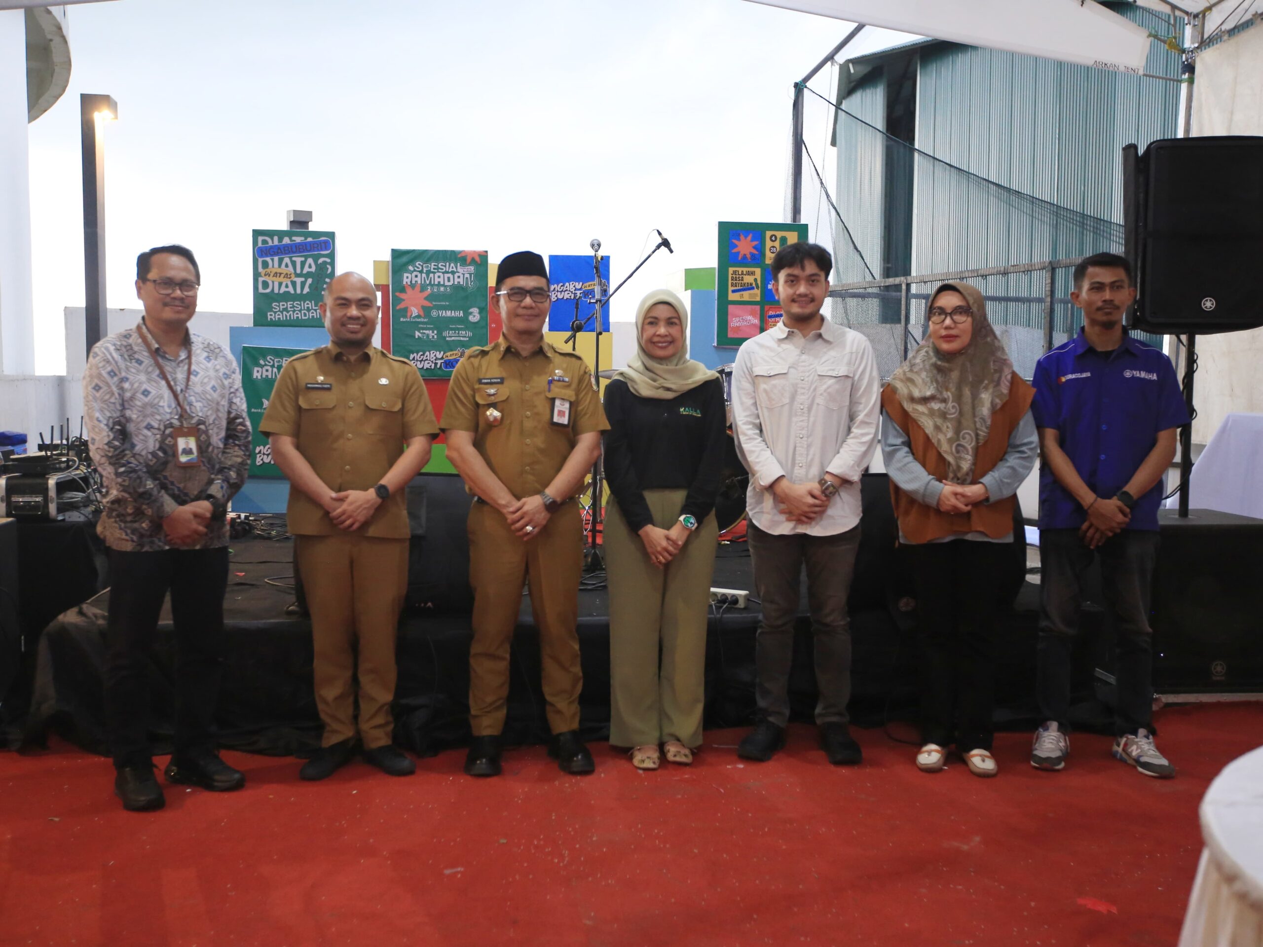 Pj Sekda Makassar Buka Event Ngabuburit di Atas Kota