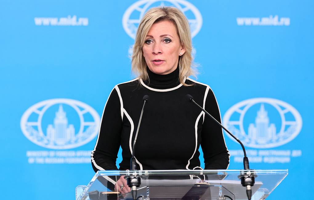 Juru Bicara Kemenlu Rusia, Maria Zakharova