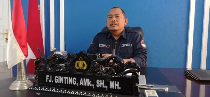 Kepala BP2MI Nunukan, Kombes Pol FJ Ginting