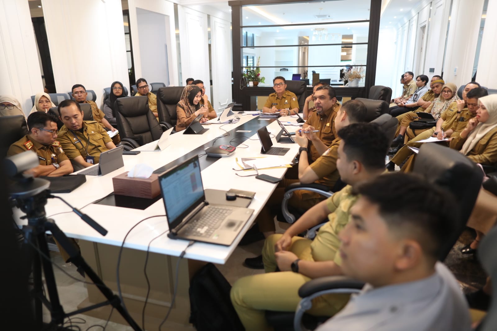 KPK Evaluasi Pengelolaan APBD Pemkot Makassar, PJ Sekda Janjikan Perbaikan