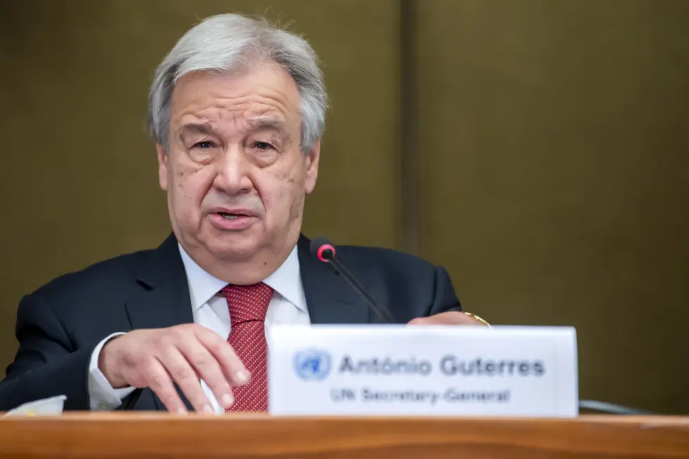 Sekjen PBB, Antonio Guterres