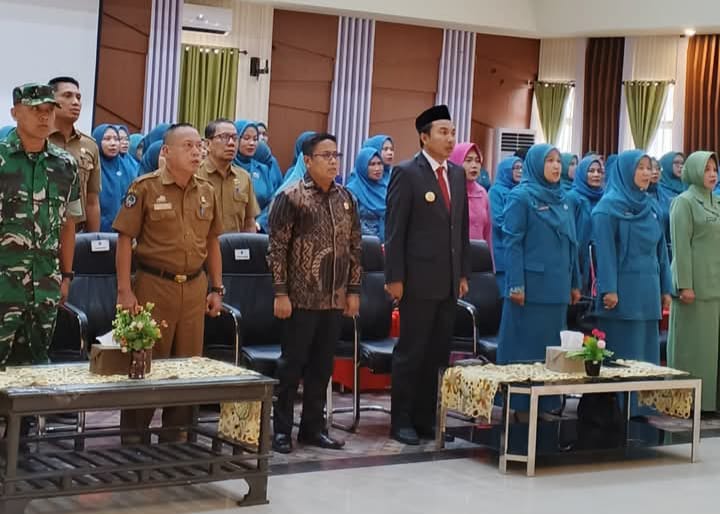 Wakil Ketua DPRD Luwu Utara Saat Menghadiri Pengukuhan Pengurus Baru TP PKK Luwu Utara