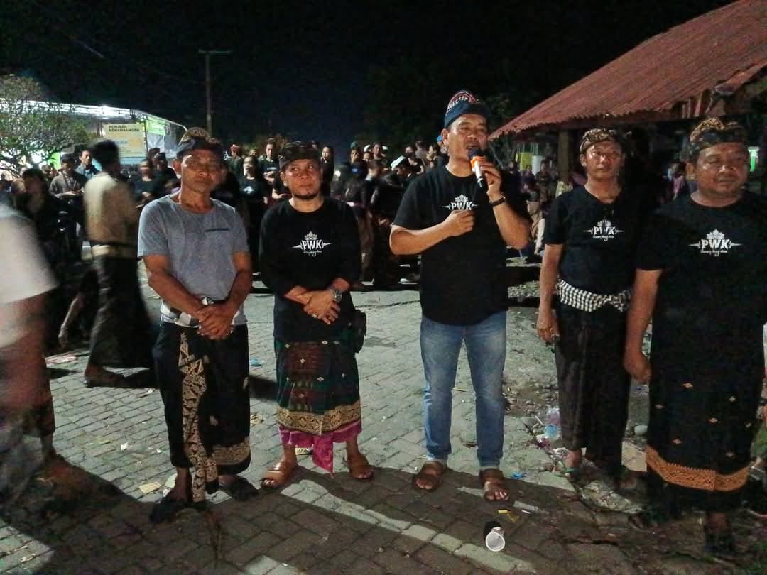 Wakil Ketua DPRD Luwu Utara Saat Menghadiri Prosesi Ogoh-Ogoh