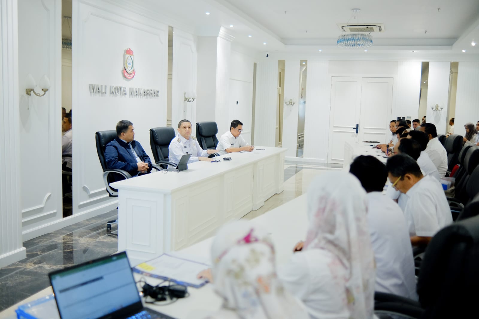 Wali Kota Makassar Pimpin Rapat Koordinasi Dengan Jajaran Pejabat Sekretariat Daerah