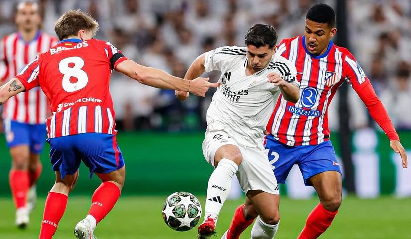 Hasil Liga Champions: Real Madrid Menang Tipis 2-1 atas Atletico
