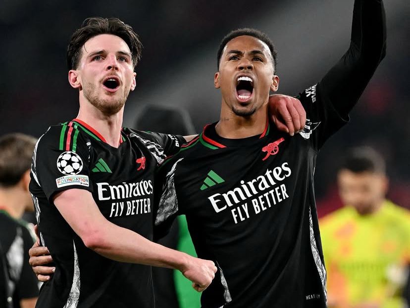 Hasil Liga Champions: Arsenal Pesta Gol, Bantai PSV Eindhoven 1-7