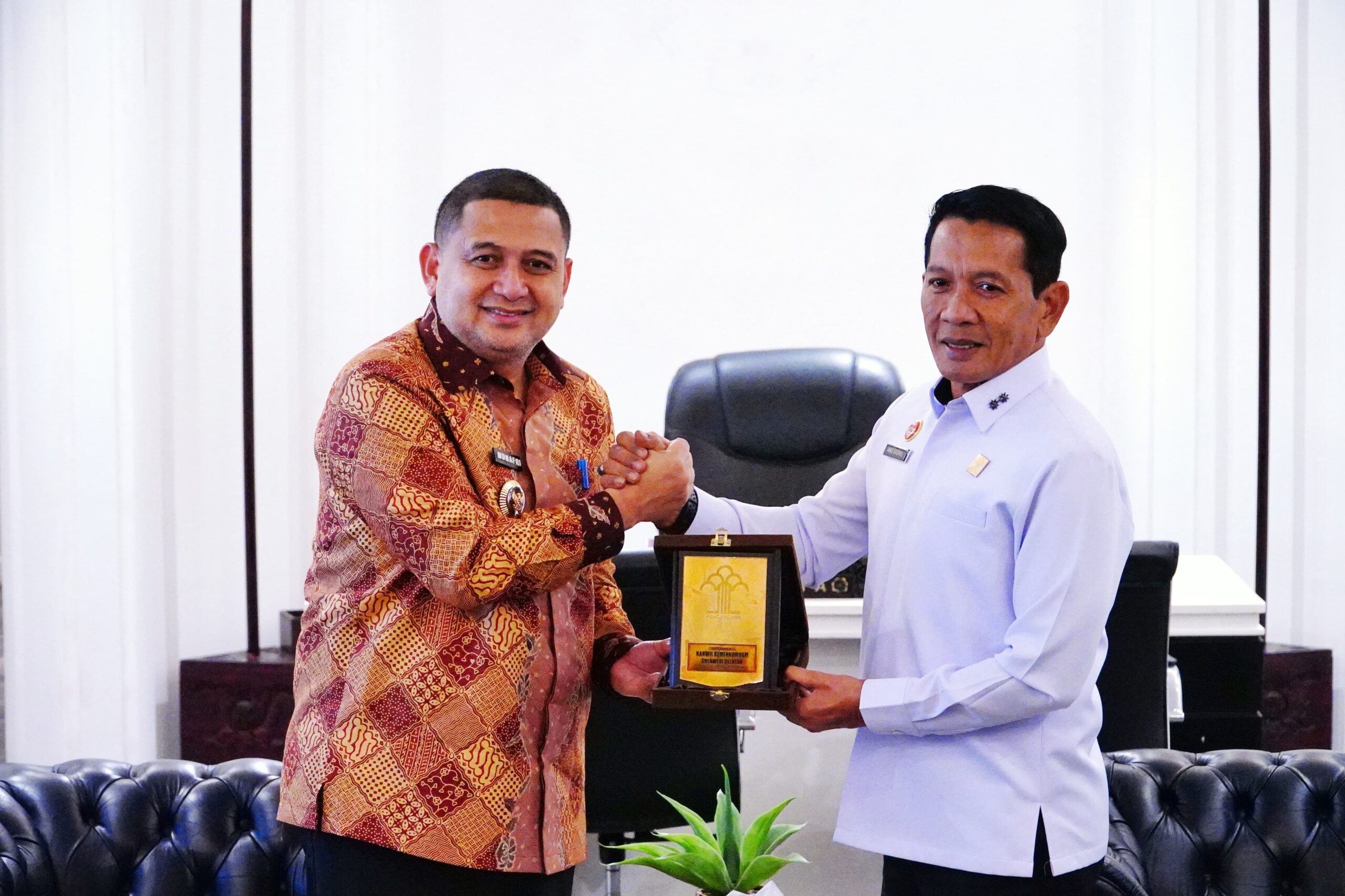 Kakanwil Kemenkum Sulsel Bertemu Walikota Makassar, Bahas Apa?