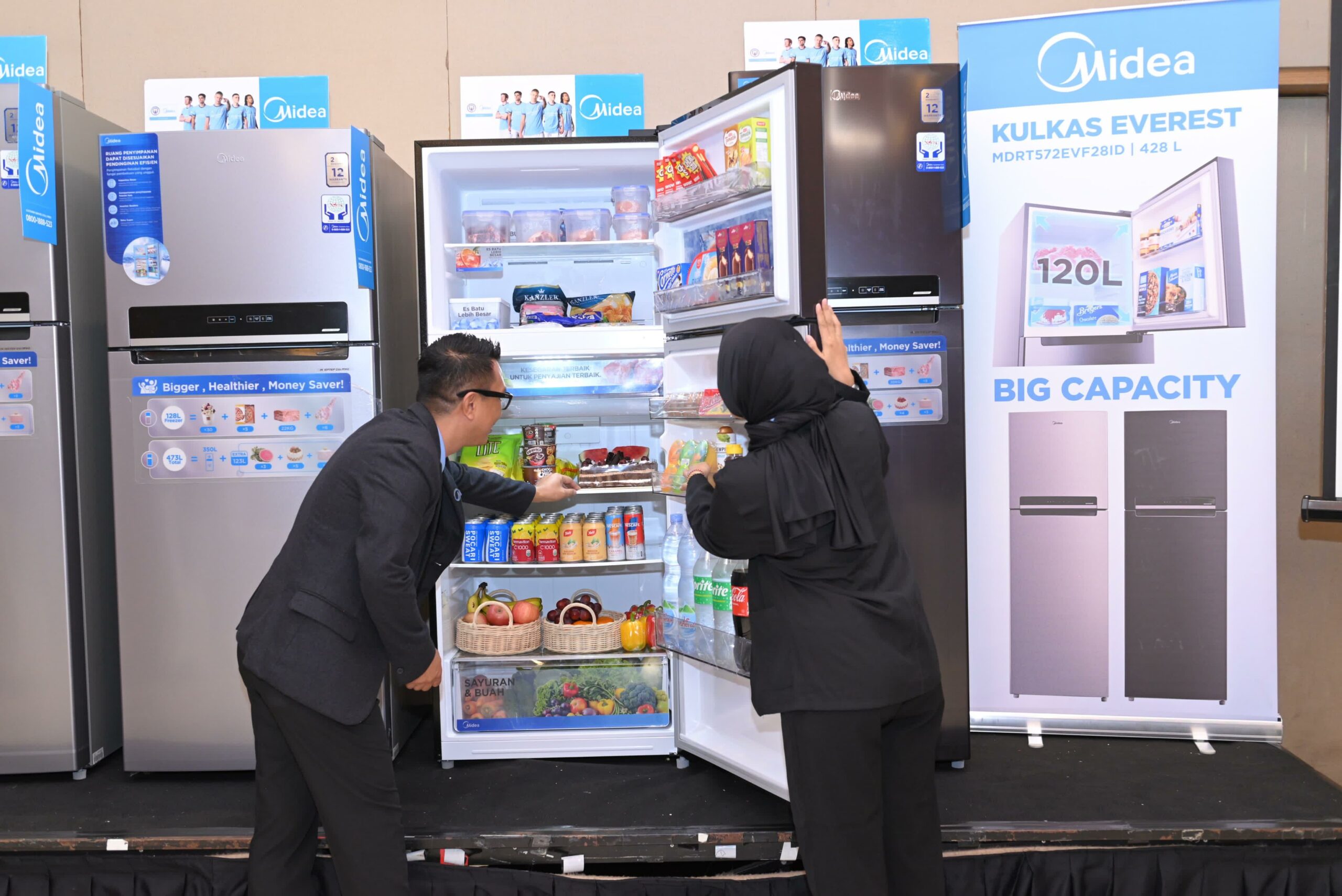 Midea Luncurkan Kulkas Everest: Kapasitas Besar dan Fitur Terkini di Kelasnya