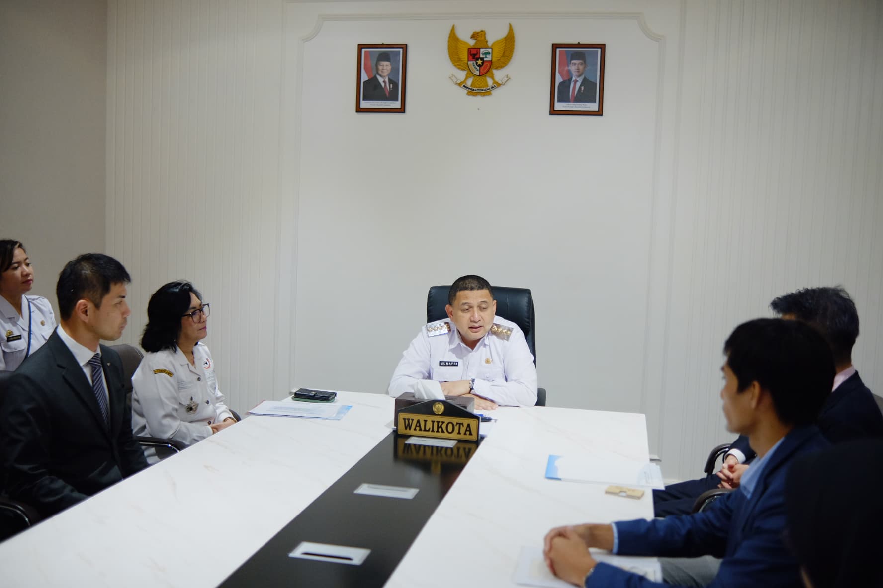 Wali Kota Makassar Terima Audiensi Perusahaan Jepang: Bahas Peluang Kerja