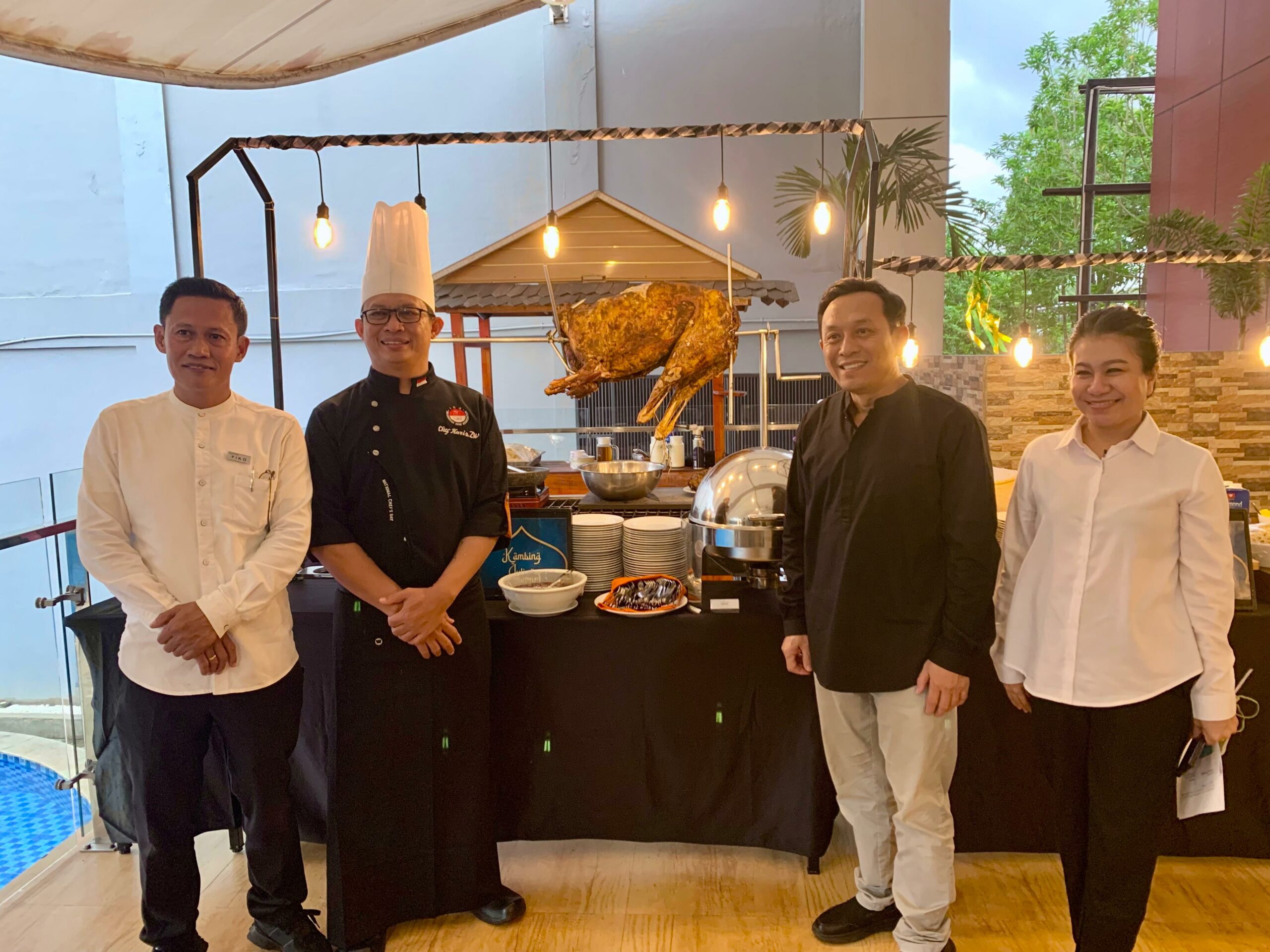Domba Guling Australia Jadi Menu Populer Buka Puasa di Hotel Harper Perintis