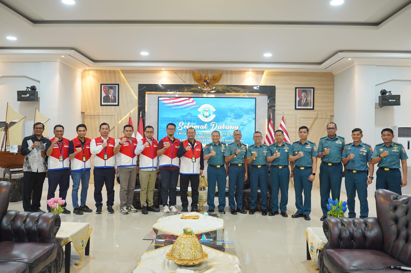 Pertamina dan TNI AL Makassar Sinergi Jaga Distribusi Energi Jelang Idulfitri