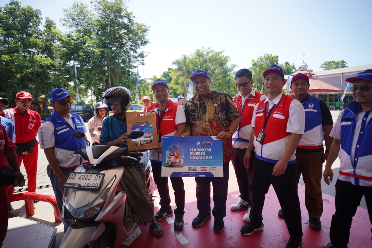 Pertamina dan Bupati Maros Tinjau SPBU Serambi MyPertamina