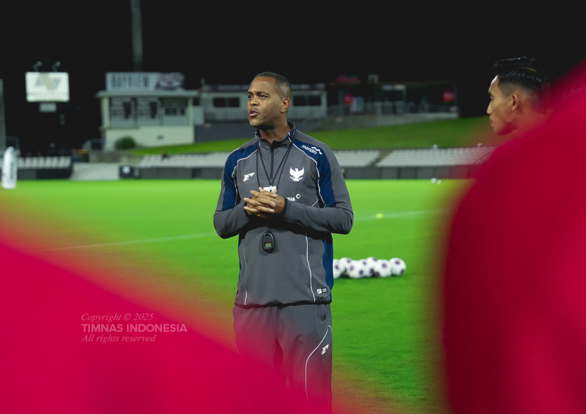 Latihan Perdana Timnas Indonesia, Kluivert Puas dengan Kualitas Pemain