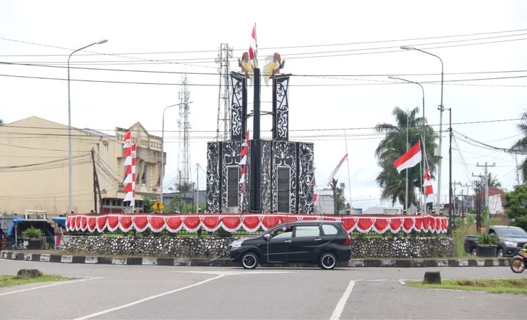 Ikon Kota Timika. (Ist)