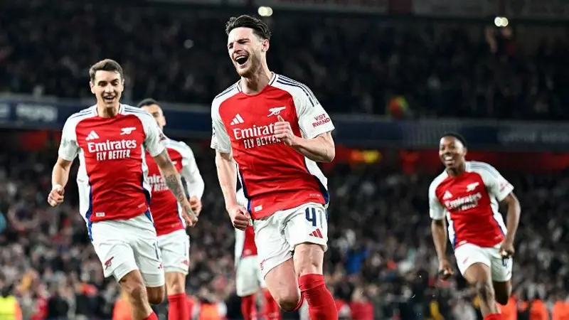 Liga Champions : Arsenal Tekuk Real Madrid 3-0, The Gunners Menggila