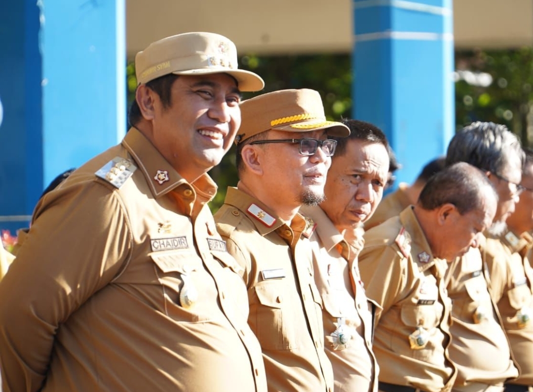Bupati Chaidir Syam Bersama Jajaran Forkopimda Maros
