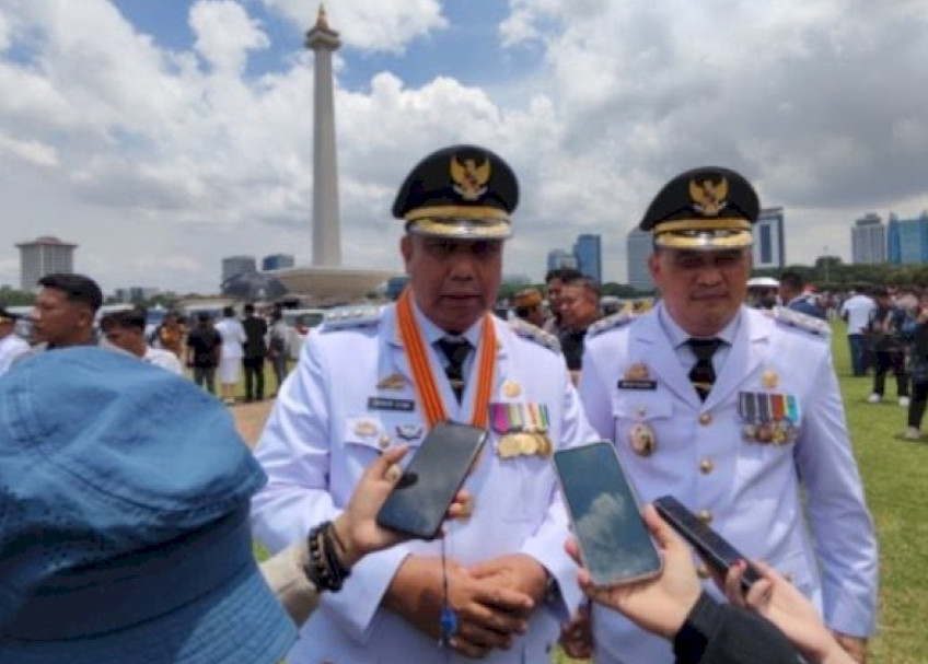 Bupati Maros AS Chaidir Syam dan Wakil Bupati Maros Muetazim Mansyur