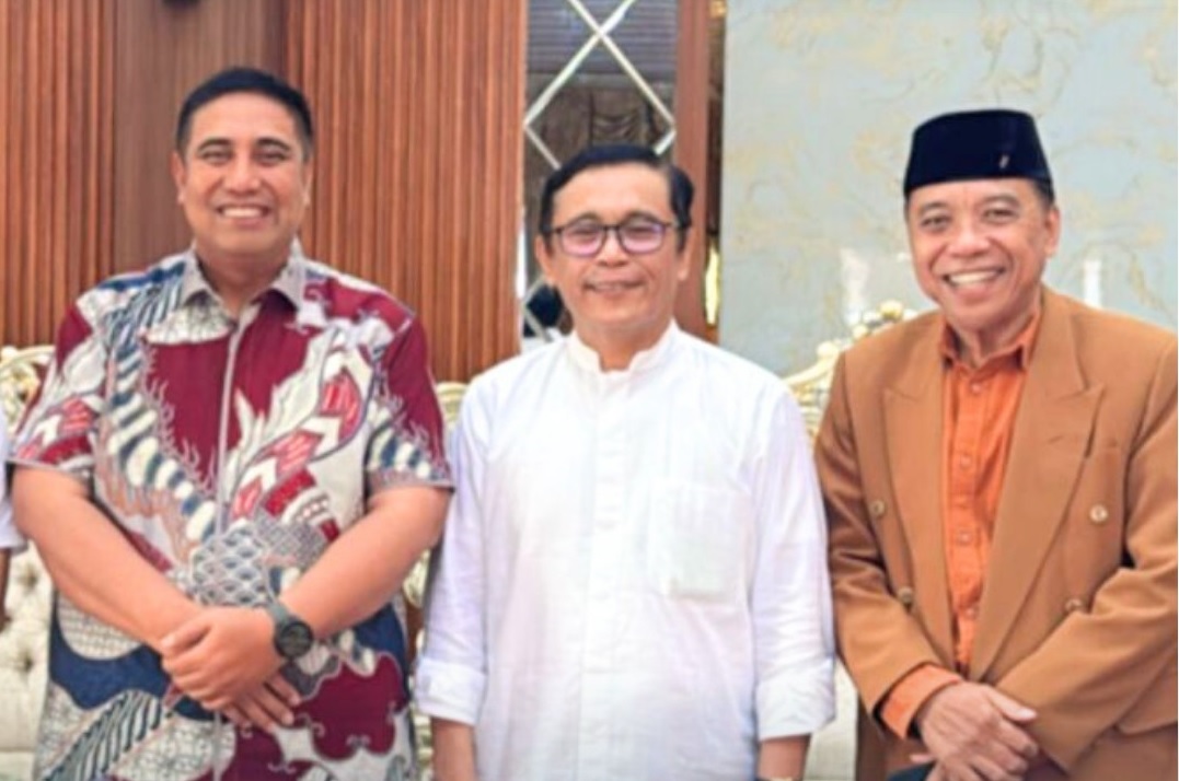 Bupati Maros Terima Kunjungan Ketua ICMI Sulsel Bahas Wakaf Al Qur’an