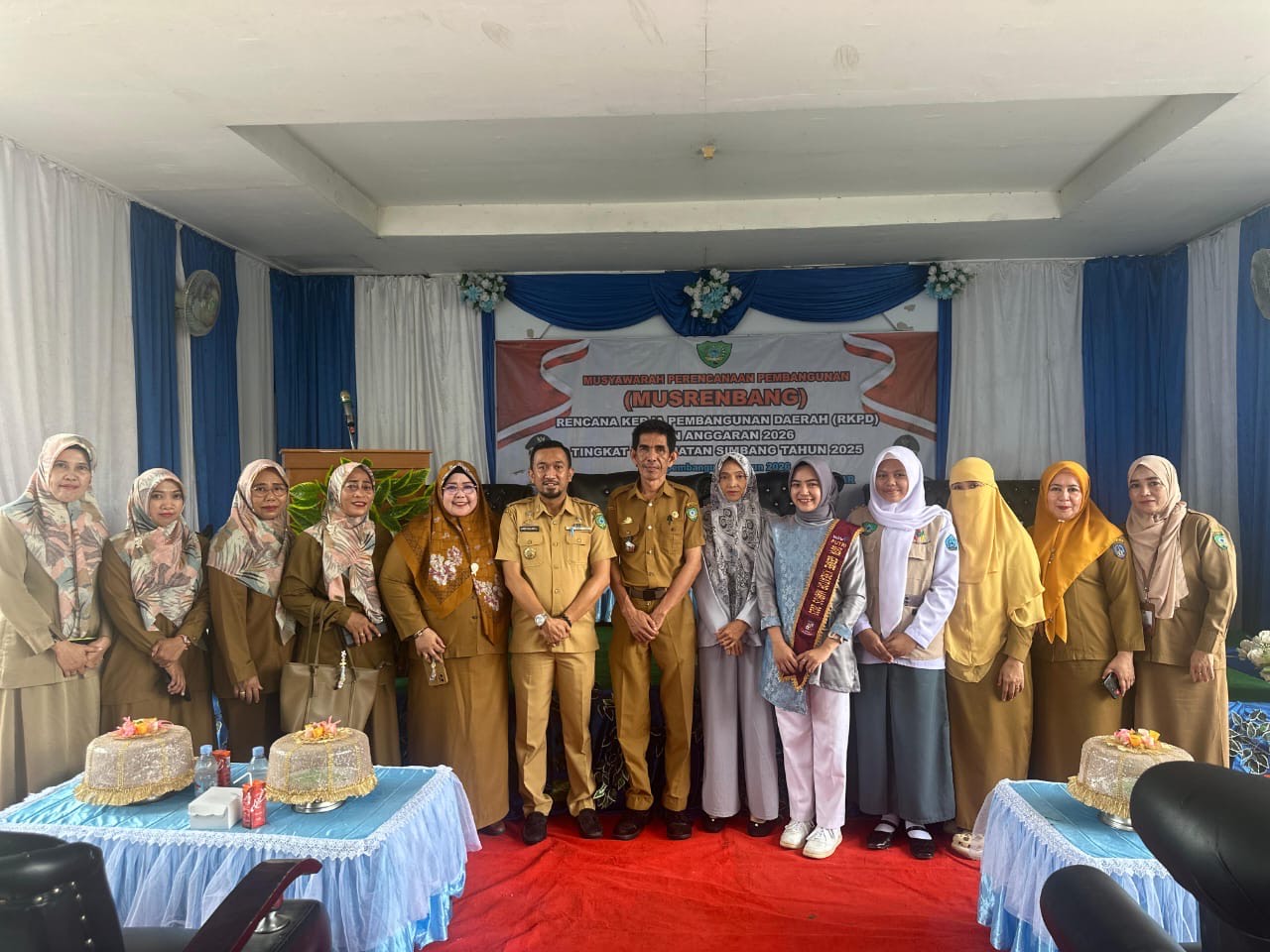 Dinas DP3A Maros Bersama Pemerintah Kecamatan Simbang dan Perwakilan Perempuan dan Anak Kecamatan Simbang