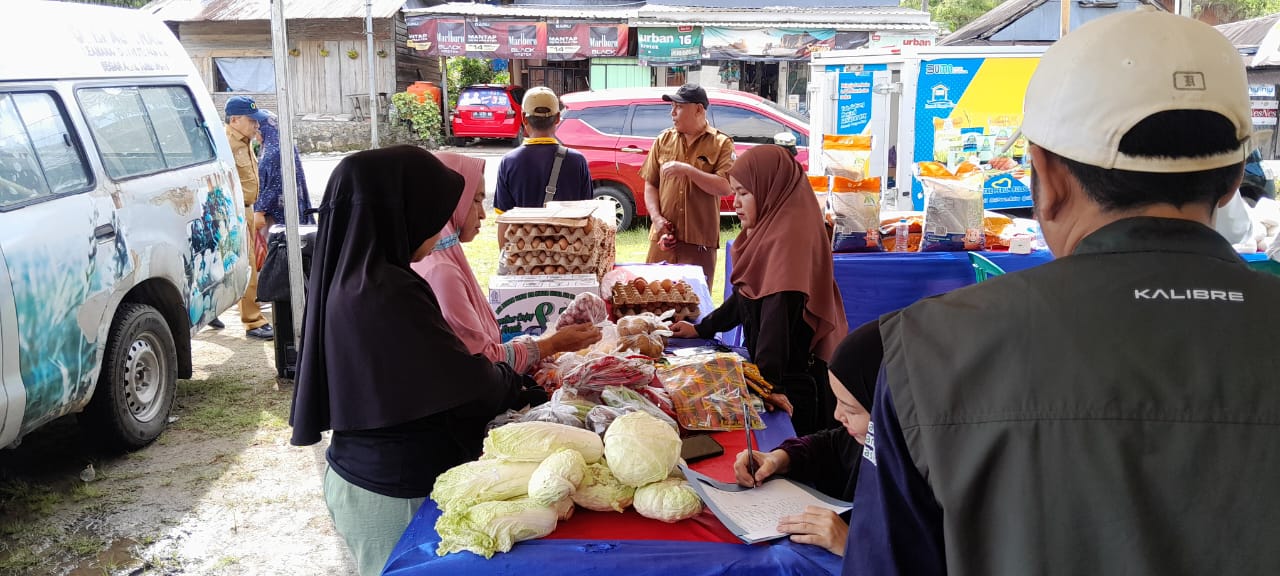 GPM Sulbar Menyasar Desa Pattidi, Warga Nikmati Harga Pangan Terjangkau