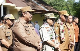 Bupati Maros dan PJ Gubernur Sulsel Sambut Menteri Kebudayaan di Kabupaten Maros