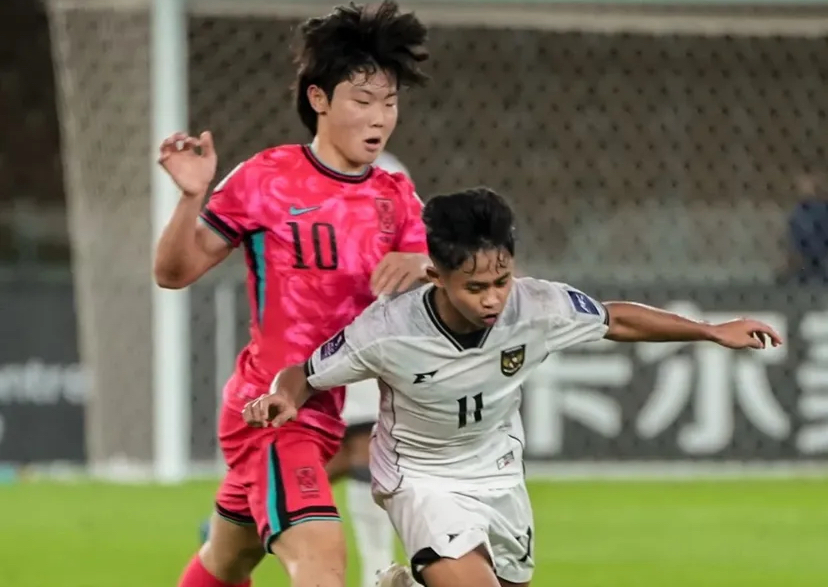 Timnas Indonesia Curi Kemenangan Dramatis atas Korsel di Piala Asia U-17 2025